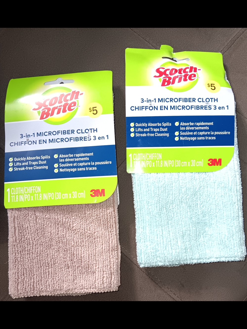 3-in-1 Microfiber Cleaning Cloth - 2